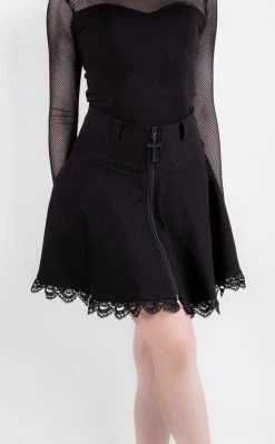 Killstar Clothing Viktoria Mini Skirt