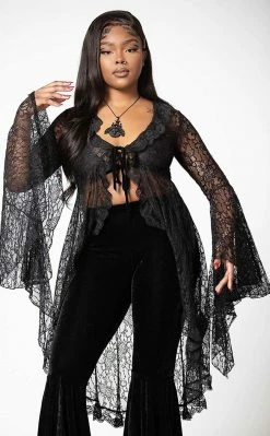 Killstar Vilania Lace Duster