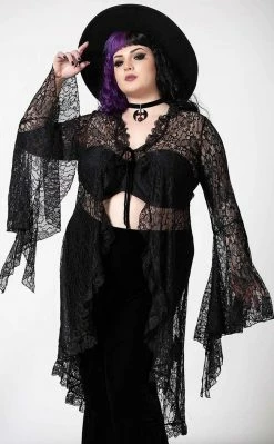 Killstar Vilania Lace Duster