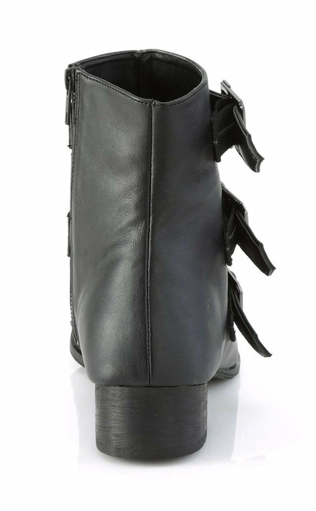 Demonia WARLOCK-50-C Black Vegan Winklepicker Coffin Boots Shoes 6 Demonia WARLOCK-50-C Black Vegan Winklepicker Coffin Boots Shoes