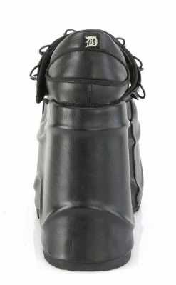 Demonia WAVE-48 Black Vegan Leather Platform Mary Janes Shoes 14 Demonia WAVE-48 Black Vegan Leather Platform Mary Janes Shoes