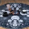Rose Demon Wednesday Tablecloth | Round