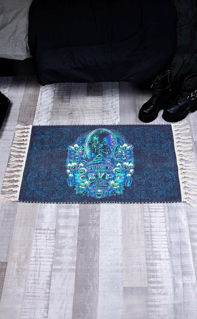 Drop Dead Gorgeous Welcome To The Crypt Doormat Home & Gifts 4 Drop Dead Gorgeous Welcome To The Crypt Doormat Home & Gifts