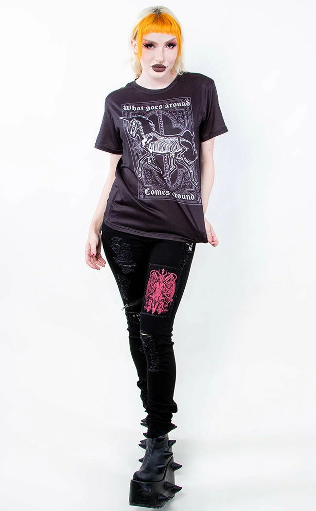 Tragic Beautiful Clothing What Goes Around T-Shirt 5 Tragic Beautiful Clothing What Goes Around T-Shirt