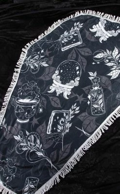The Haunted Mansion Wild Witch Coffin Towel Home & Gifts