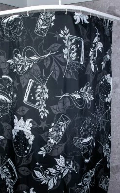 The Haunted Mansion Wild Witch Shower Curtain