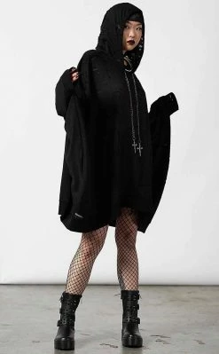 Killstar Wings Of Night Poncho 11 Killstar Wings Of Night Poncho