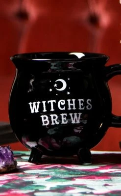 Homewares Witches Brew Cauldron Mug Witchcraft