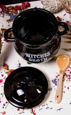 Homewares Home & Gifts Witches Broth Soup Bowl & Spoon