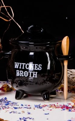Homewares Home & Gifts Witches Broth Soup Bowl & Spoon
