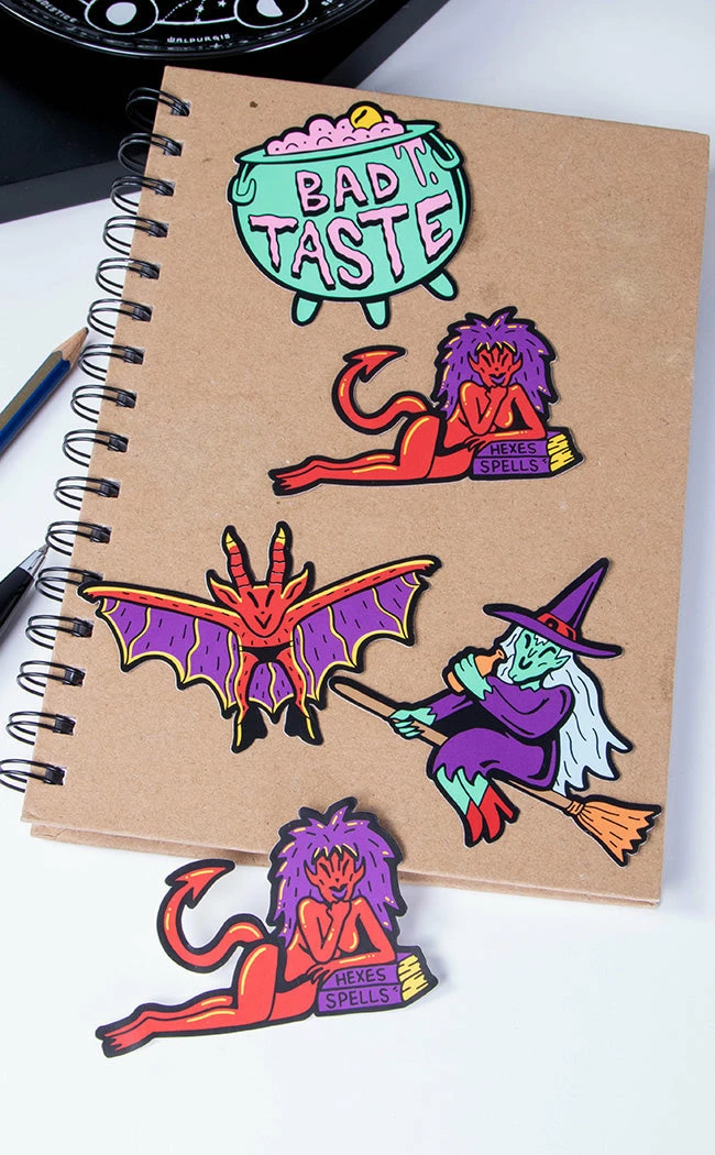 Killstar Witchful Thinking Sticker Pack Home & Gifts 4 Killstar Witchful Thinking Sticker Pack Home & Gifts