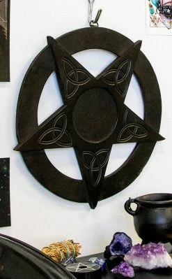 Homewares Wooden Pentagram Wall Art Home & Gifts
