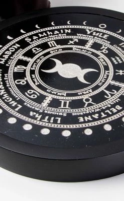 Tragic Beautiful Wooden Plaque | Wheel Of The Year