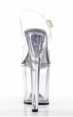 Pleaser Pole Shoes XTREME-808 Clear Heels