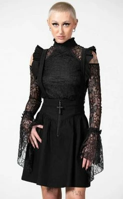 Killstar Clothing Yuna Suspender Skirt 15 Killstar Clothing Yuna Suspender Skirt