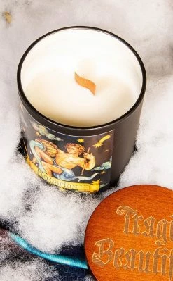 Tragic Beautiful Zodiac Candle | Aquarius