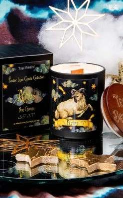 Tragic Beautiful Home & Gifts Zodiac Candle | Aries