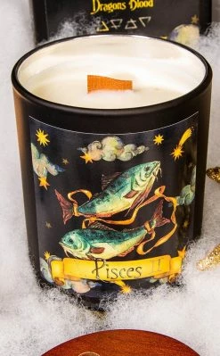 Tragic Beautiful Zodiac Candle | Pisces