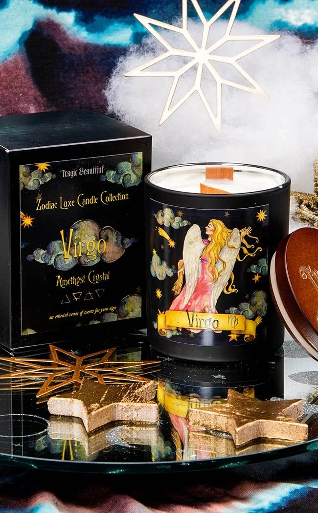 Tragic Beautiful Zodiac Candle | Virgo Home & Gifts 3 Tragic Beautiful Zodiac Candle | Virgo Home & Gifts
